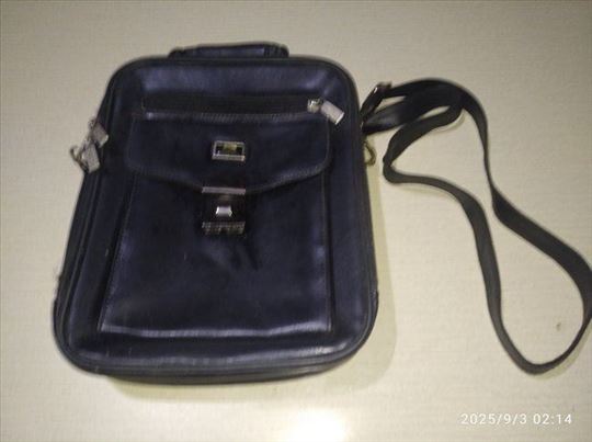 Extra muska kozna  torbica 21x26cm