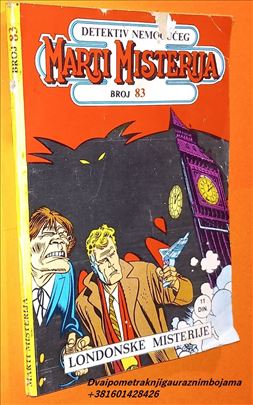 Londonske misterije Broj 83 Marti Misterija