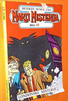 Londonske misterije Broj 83 Marti Misterija