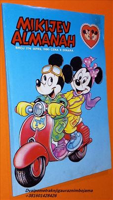 Mikijev almanh 274 april 1990