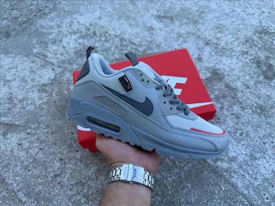 NIKE AIR MAX 90 CORDURA, Wolf Grey; Nike 90 Patike