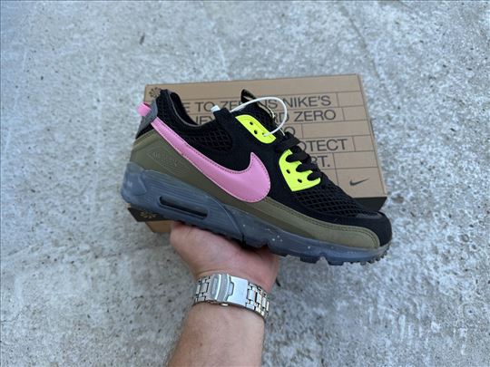 NIKE AIR MAX 90 TERRASCAPE Black Pink; Nike Patike