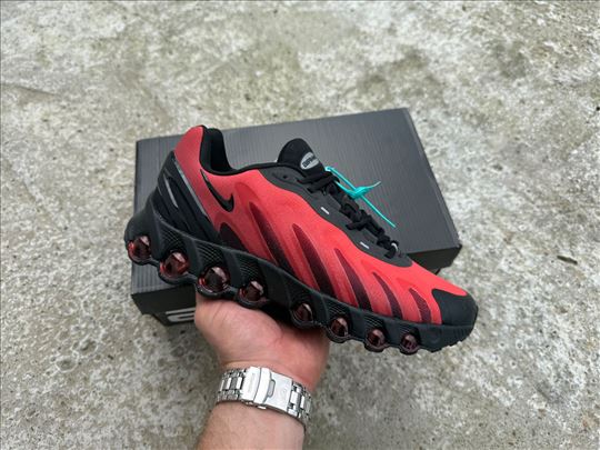 NIKE AIR MAX DN8 Black Red; Nove Nike DN8 Patike