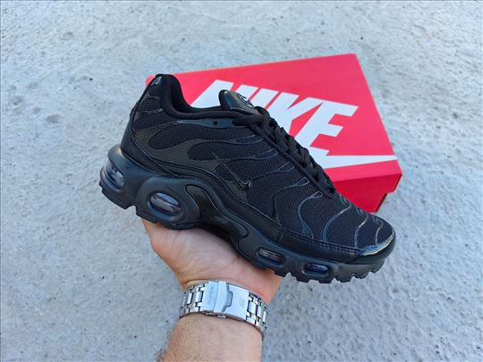 Nike Air Max TN, Triple Black; Nike TN Patike