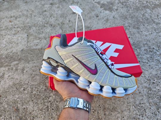 NIKE SHOX TL, Viotech; Krem Nove Nike Shox Patike