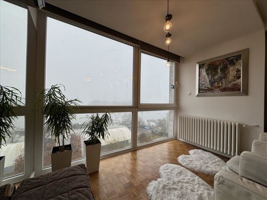 Panoramski pogled na Dunav - dvosoban , Kej oslobo