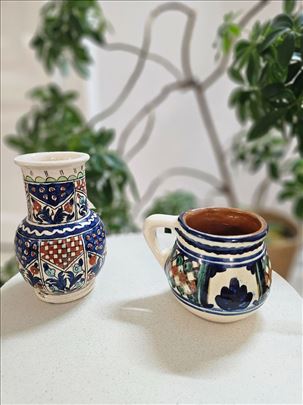 Pastelni set ručno oslikan
