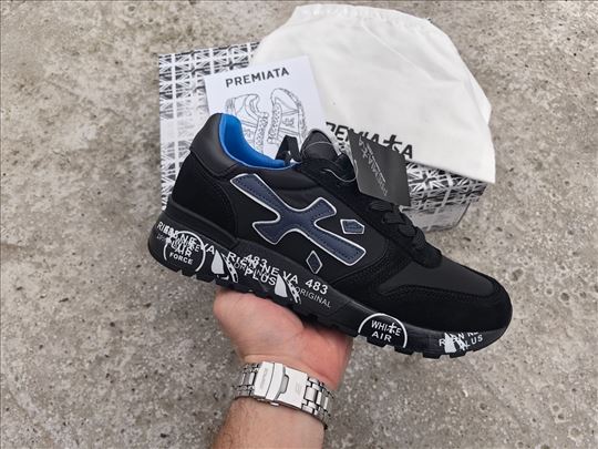 Premiata Mick 483, Black Blue; Premiata Patike