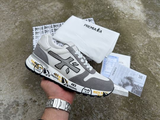 Premiata Mick 483, Grey; Sive Nove Premiata Patike