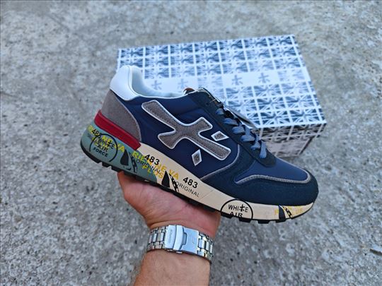 Premiata Mick 5890, White Blue; Premiata Patike