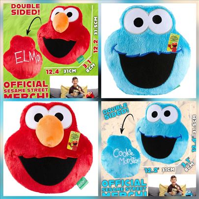 Sesame Street Elmo ili Cookie, novo