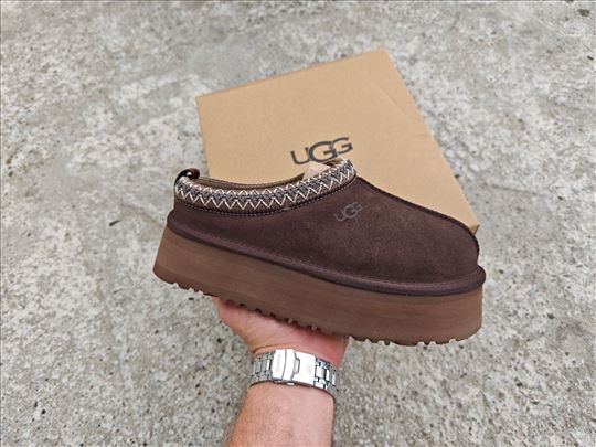 UGG Tazz Slippers Chestnut Suede; Ugg Braon Papuce