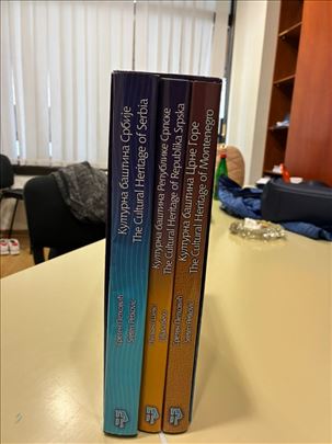 Komplet 3 knjige – Kulturna baština Srbije / Repub
