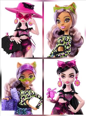 Monster High Scare-adise Island Draculaura, Clawde
