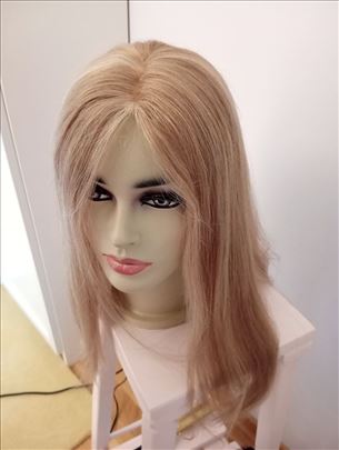 Poluperika od prirodne kose 50cm