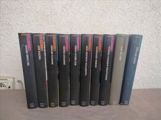 Agatha Christie 10 knjiga Agata Kristi