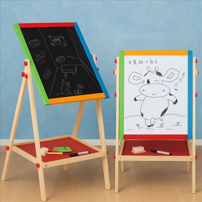 Dvostrana tabla za crtanje i pisanje