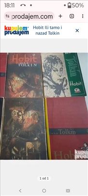 Hobit Tolkin LICNO 699 din. SLANJE 999din.