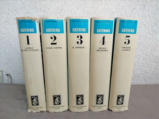 KATERINA 1-5 komplet - Juliette Benzoni