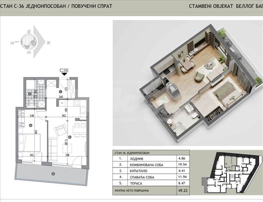 Lux novogradnja Žarkovo+PDV