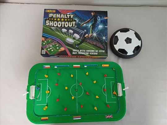 Mini stoni fudbal, vazdušni fudbal + brzi prsti