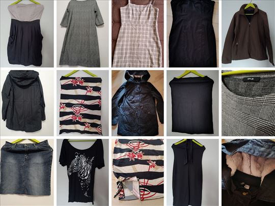 Paket garderobe L i XL