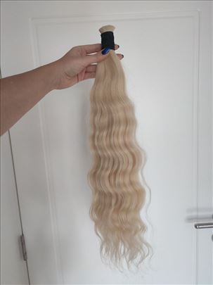 Prirodna kosa sečena 55-60cm 175 grama