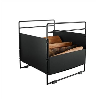 Stalak korpa za drva za kamine peci novo