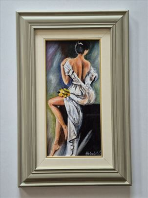 Ulje na platnu - Lepotica, prelepa slika!