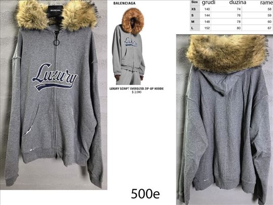 Balenciaga, Galerry dept. top duksevi, mega hit