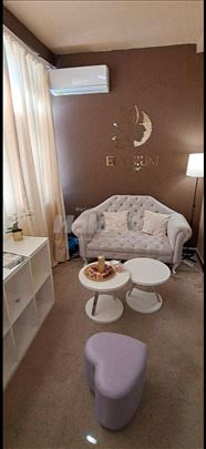 Izdaje se kompletno uređen lokal za salon lepote