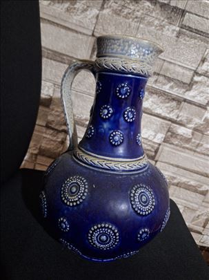 Kobaltni porcelanski bokal