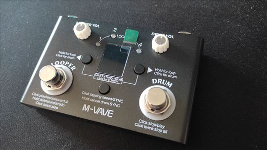 M-Vave V2 Looper and Drum Machine