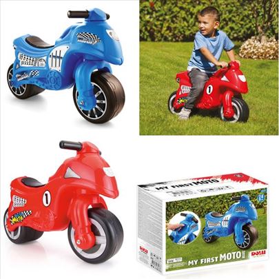 Motor bez pedala u plavoj ili crvenoj boji