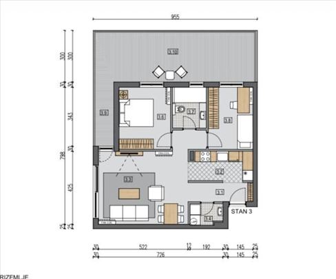 Odmah useljivo | Novogradnja sa pogledom na Dunav