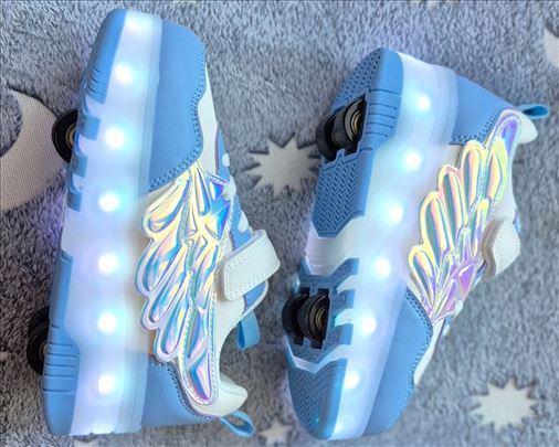 Patike roleri 2u1, punjive, ima brojeva- dok traju