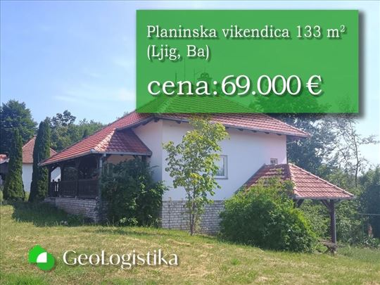 Planinska kuća 133 m2 na Suvoboru