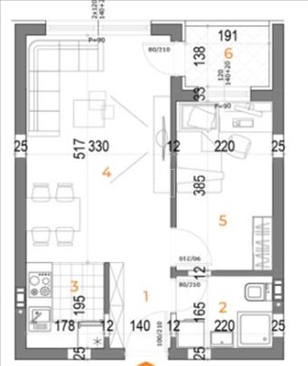 Stan,Novi Sad,Telep,kv: 38.00