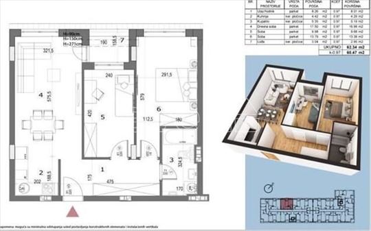 Stan,Petrovaradin,Lokacija Poznata Agenciji,kv: 62