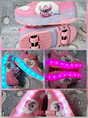 Stič patike svetleće, punjive, sa točkićima, br31