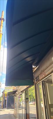 Tenda fiksna 4m×1.1msa konstrukcijom