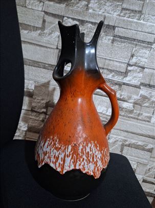 Vintage fat lava vaza