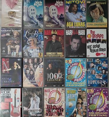 DVD Mizika i filmovi