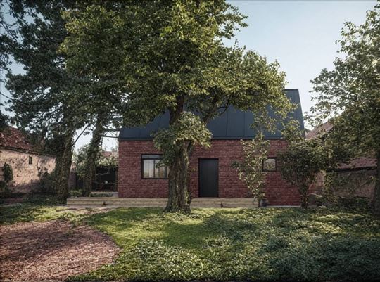 Kuća u izgradnji u centru Čerevića