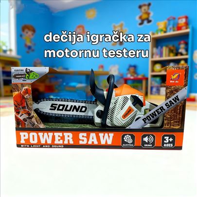Motorka Motorna testera za decu igracka