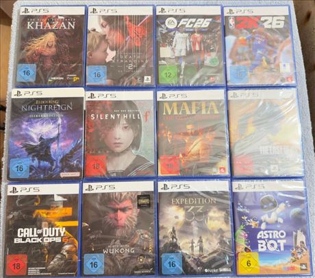 Sony Ps5 Ps4 original igrice playstation - novo /