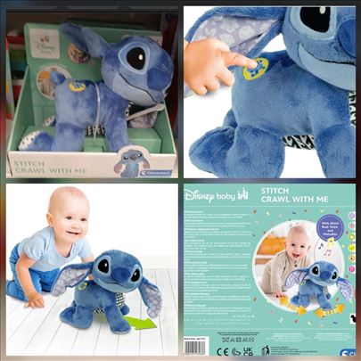 Stič plišani Stitch- melodije, zvučni efekti, puzi