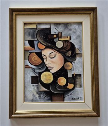 Ulje na platnu - Iluzija, prelepa slika!