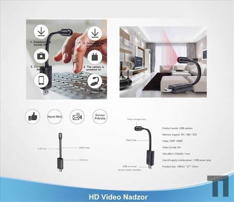 USB modul kamera, full hd, 24h praćenje 