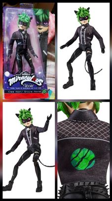 Ladybug Miraculous Cat Noir Cat Clow lutka- novo